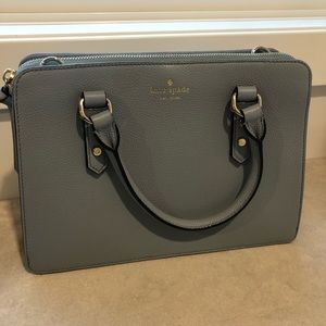 Kate spade medium light blue satchel bag